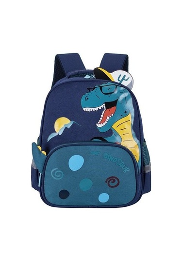 Karikatür Sırt Çantaları Küçük Erkek Kız Ilkokul Çantaları 3-6 Yaşındaki Çocuklar Için Skn3lu Mavi