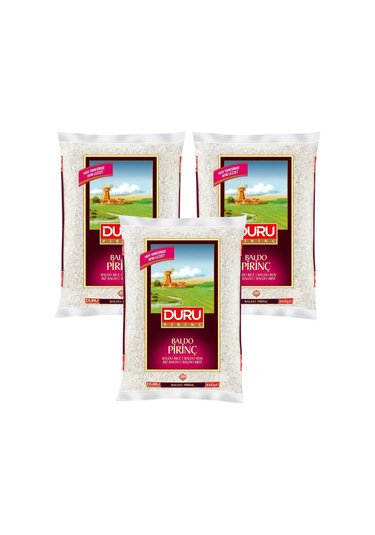 Duru Baldo Pirinç 3 x 2 KG