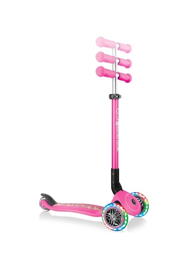 Globber Primo Fantasy 3 Tekerlekli Çocuk Scooter Pembe