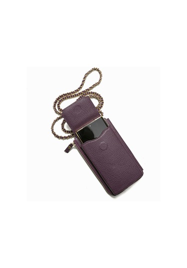 Purple Mürdüm Cüzdan & Kartlık Kadın Diğer 2807 Roncato Flother Skın Wallet Telephone Card Holder Purple Mürdüm