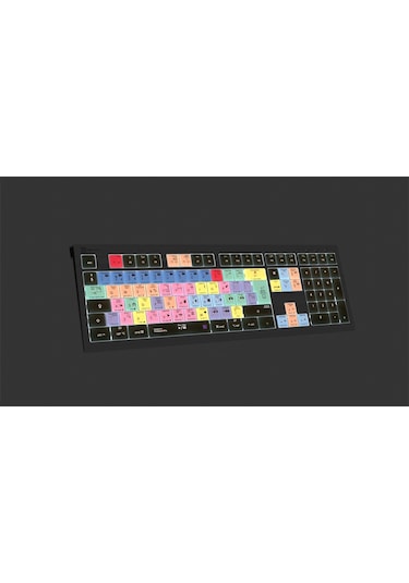 Logickeyboard LKB-PPROCC-A2M Adobe Premiere Pro CC Kablolu Mac Astra 2 Arka Aydınlatmalı Klavye