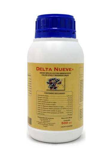 Cannabiogen Delta 9 Nueve 500 Ml