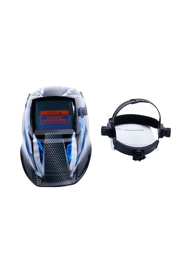 Güneş Otomatik Karartma Kaynak Maskesi Başa Takılan Argon Ark Kaynak Şapkası Kaynakçı Özel Işık Kask