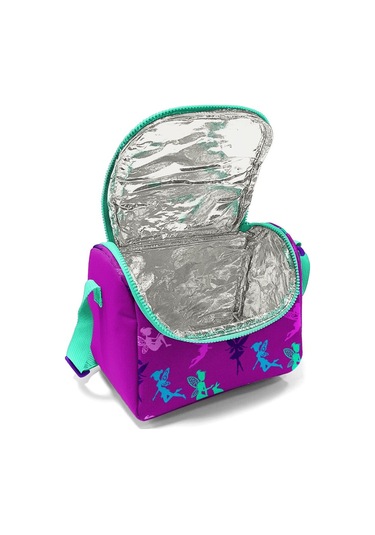 Coral High Kids Koyu Pembe Su Yeşili Peri Desenli Thermo Beslenme Çantas 11803