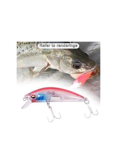 Homyl Balıkçılık Lures Yüzey Mücadelesi Kırmızı-sırt