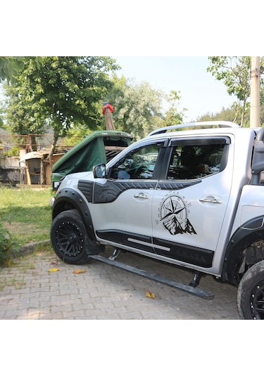 Nissan Navara 2016-2021  Yarasa Yan Kapı Kaplama