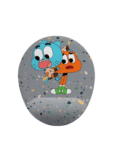 Gumball Ve Darwin Bilek Destekli Mouse Pad