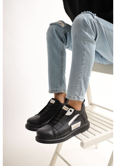 Ch131 Gst Frogner Erkek Bot Sıyah/beyaz 001