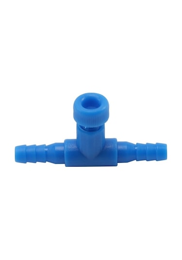 Ulzyvf Ncanruı 200 Adet Mavi Plastik 2 Yollu Akvaryum Balık Tankı Hava Pompası Kontrol Vanası 4mm Hava Borusu