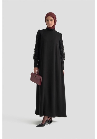Armine Elbise 25kd1914 Siyah Siyah