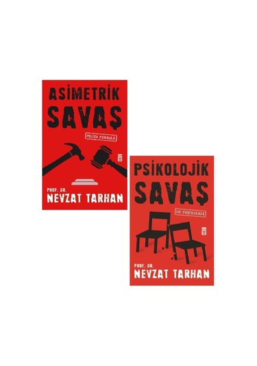 Asimetrik Savaş + Psikolojik Savaş 2 Kitap Set - Nevzat Tarhan