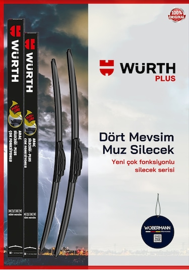 Wöbermann + Würth Dacia Duster 2016-2018 Muz Silecek Takımı