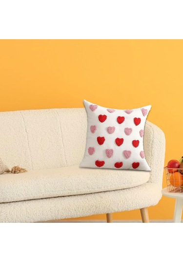 Suntek Nakışlı Yastık Kılıfı Kanepe Oturma Odası Yatak Ev Stil C