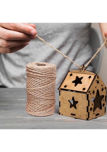 Suntek Jüt Halat Kenevir Bükülmüş Sisal Kedi Tırmalama 4mm