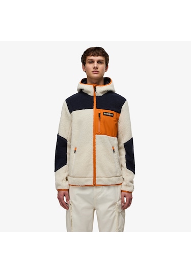 Napapijri Yupik 3 Erkek Krem Polar Ceket Np0a4gnsmm91 Krem