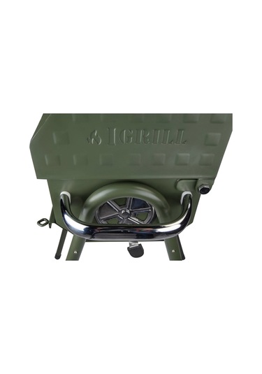 Igrıll Barbekü Cube 402 Mm Kömürlü Mangal Yeşil