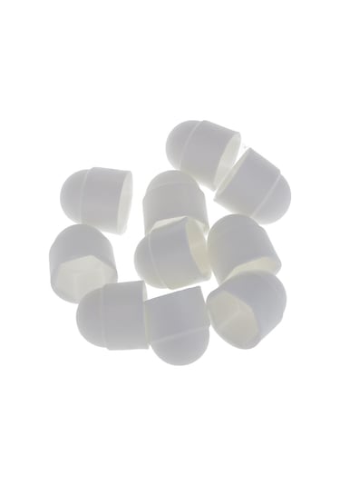 Suntek 10 Adet M12 Beyaz Dome Cıvata Somun Koruma Kapakları