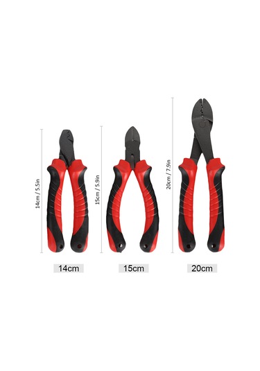 Shineyee 20cm Yüksek Karbon Çelik Balıkçı Pense, Multifonksiyonel Çeneleri Ve Anti Kayma Kauçuk Kollu, Olta Aksesuarı