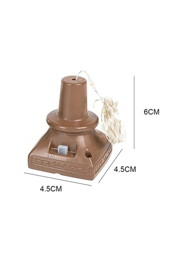 Pazly Güneş Enerjili 20 Led Şişe Dekoratif Işık Zinciri - 2 Metre