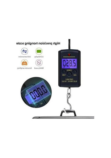 Funtree Treasure 40 Kg 10g Mini Dijital Terazi, Balıkçılık, Seyahat, Bagaj Kullanımı İçin