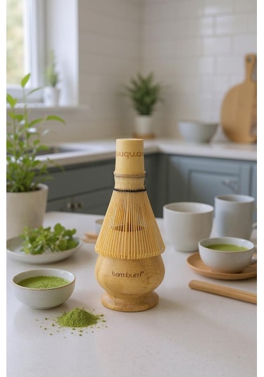 Bambum Cashi - Matcha Çayı Fırçası Bambu
