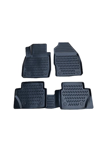 Ford Fiesta 2009-2016 Arası 3D Paspas Ve Bagaj Havuzu Seti