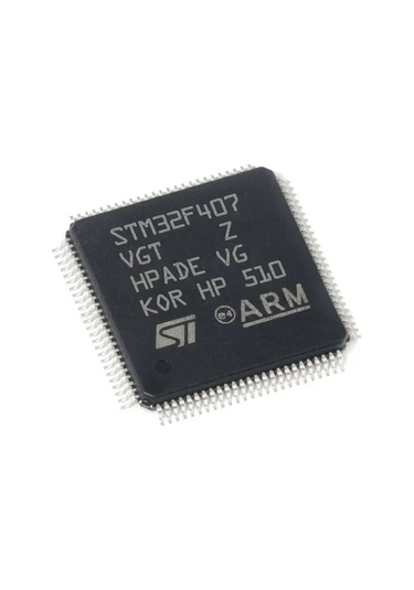 Stm32f407vgt6 Microcontroller Lqfp100 Dsp Fpu Arm Cortex-m4 32 Bit Mcu 1 Mbyte Flash 168mhz Cpu