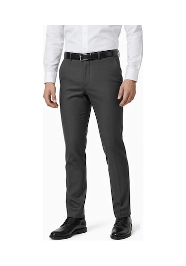 Erkek Regular Fit Kumaş Pantolon Likra Kumaş Bgl-st05033 K.Gri