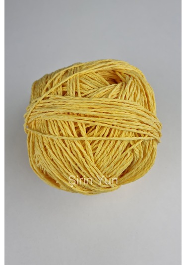 Sarılmış Kağıt İp 100 Gram Sarı
