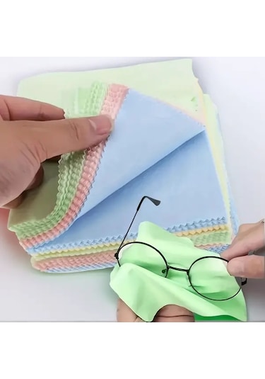 Willowhaven 50 Adet Mikrofiber Temizlik Bezi Çizilmesiz Lifsiz Kalıntı Bırakmaz Yüksek Emici