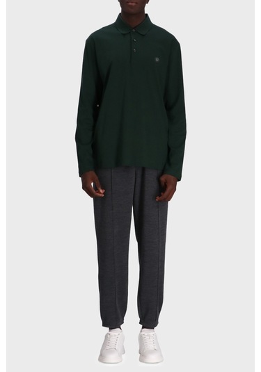 Boss Erkek Sweat 50523917 385 Yeşil Yeşil