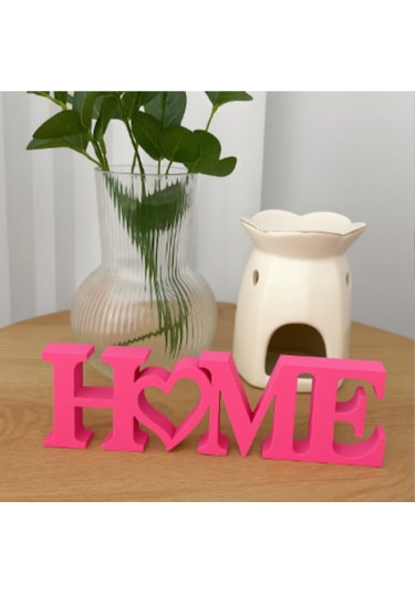 Razmo Dekoratif Masa Üzeri Şık Home Yazısı 22 Cm Uzunluk 0