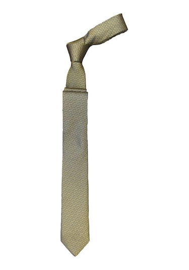 Cengiz İnler Zikzak Desenli Kravat (548478788)