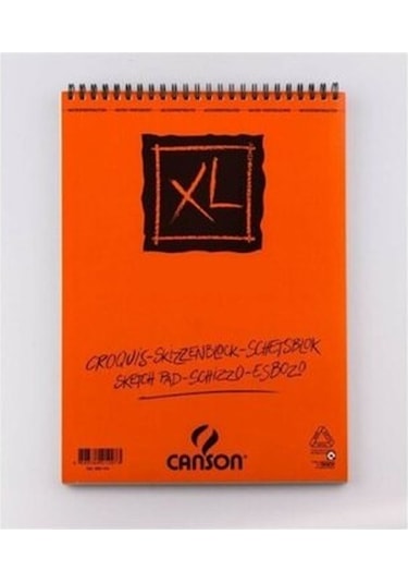 Canson Xl Üsten Spiralli A3 90 Gr. Eskiz Defteri