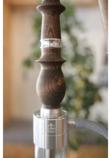 Alfeshisha Ottoman Ahşap Silver Nargile Takımı