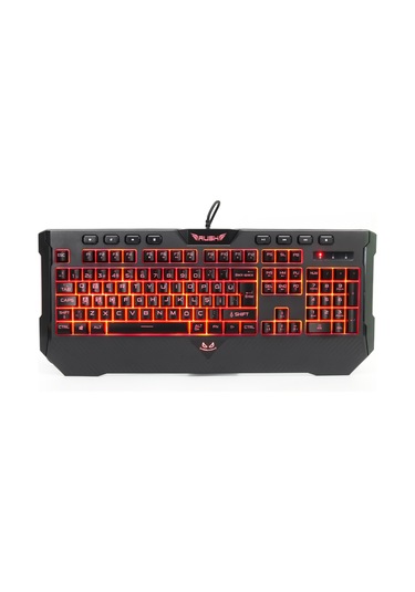 Rush Bomber RK811 RGB Aydınlatmalı Bileklikli Mekanik Hisli Gaming Oyuncu Klavye
