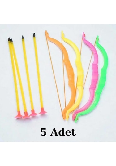 Plastik Ok Yay Seti 5 Adet