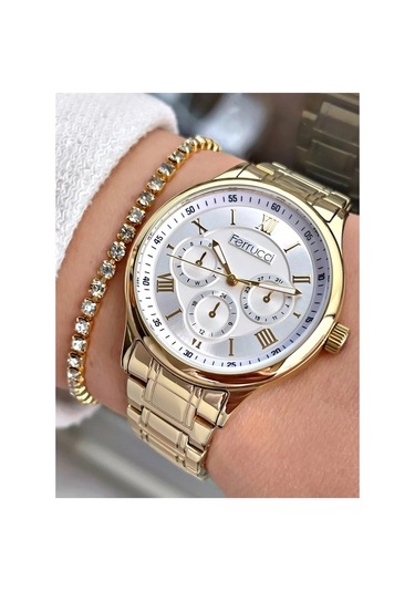 Ferrucci Fc863864 Spor Model Çelik Kadın Kol Saati + Bileklik