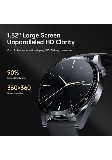 Cbtx Joyroom Jr-fc2 Klasik Serisi 1.32" Akıllı Saat (İthalatçı Garantili)