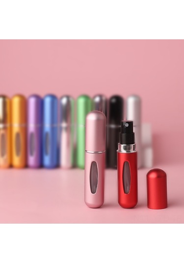 Yuntech01 Yolculuk İçin Taşınabilir 5ml Gümüş Alüminyum Sprey Parfüm Dolum Flakonu - Üretimciye Doğru Satış Diğer