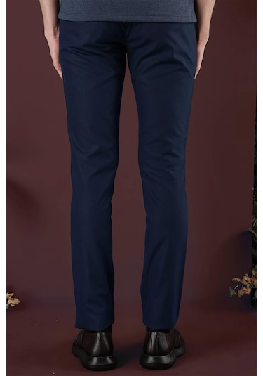 Efor P 1136 Slim Fit Lacivert Klasik Pantolon Lacivert