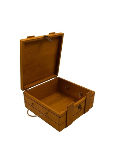 Asma Kilitli Saklama Kutusu 30x30cm Genişlik 15cm Yükseklik