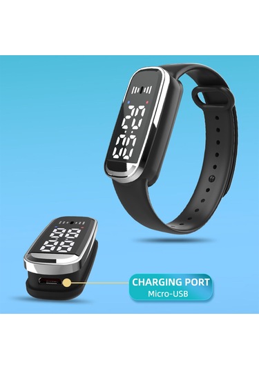 Homyl Dış Mekan Kamp Yürüyüşü Için Ultrasonik Siyah