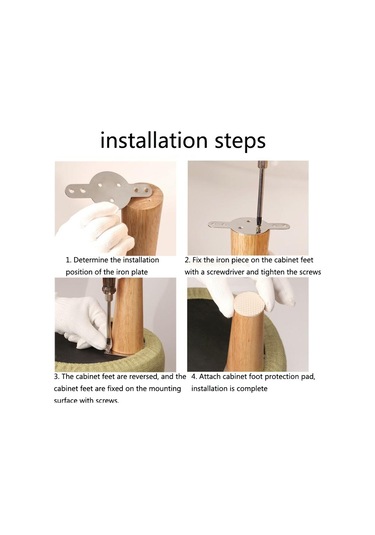 Sones Masif Ahşap Kanepe Ayak Masa Ayağı Dolap Ayağı Mobilya Sandalye Yükseltme Pedi, Boyut: 8 Cm, Stil: Dikey Ahşap Rengi