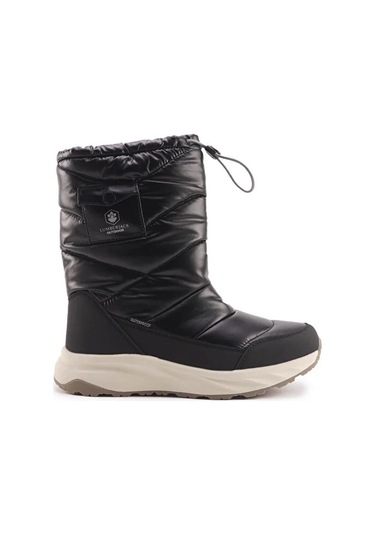 Lumberjack Chrıstmas 4pr Phlon Hafif Taban İçi Polar Kadın Outdoor Bot Siyah Siyah