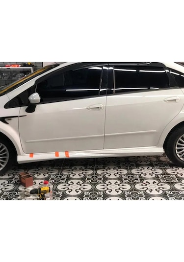 Fiat Linea Yan  Ek Marşpiyel Plastik