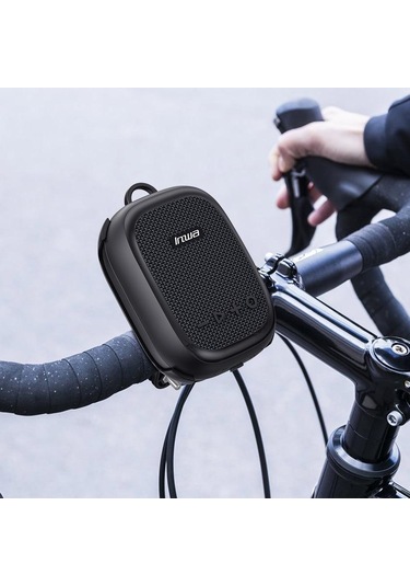 Mz-629 Taşınabilir Açık Hava Kablosuz Bluetooth Hoparlör 5w Subwoofer Ve Bisiklet Standı İle