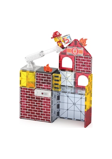 Magna-tıles - Fire Station - 50 Parça