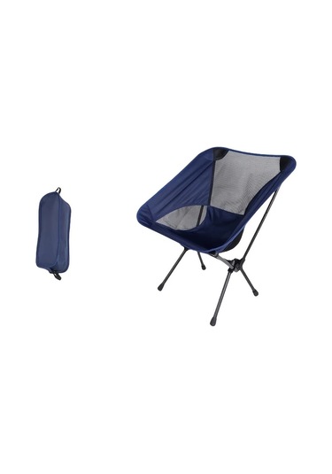 Dashanshop Ultra Hafif Katlanabilir Tam Siyah Acik Hava Kamp Sandalyesi Aluminyum Alasim Cerceve Tasima Cantali Tam Siyah