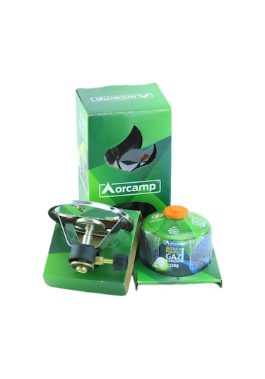 Orcamp Siboplu Kartuş Ocak + 230 Gr Tüp Yeşil